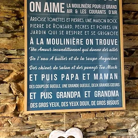 La Mouliniere, Jolie Longere Du Xviie 25, Chemin De La Source La Jaille-Yvon